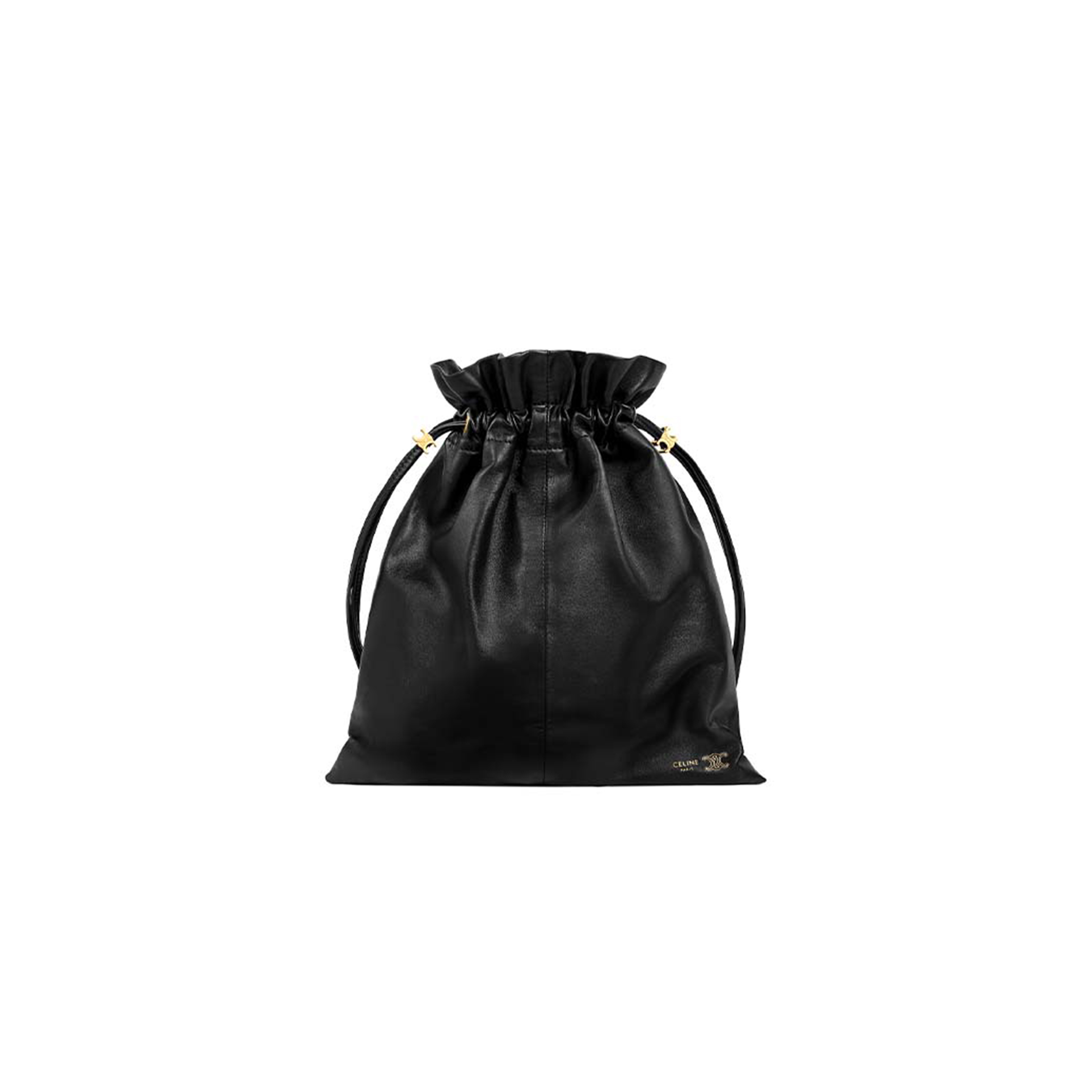 CELINE SMALL CRYSTAL POUCH IN LAMBSKIN 123662J79.38NO (32*29*0.5cm)